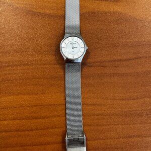 Skagen Women's Silver Tone Chain Watch